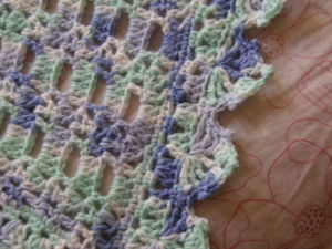 baby afghan edging 